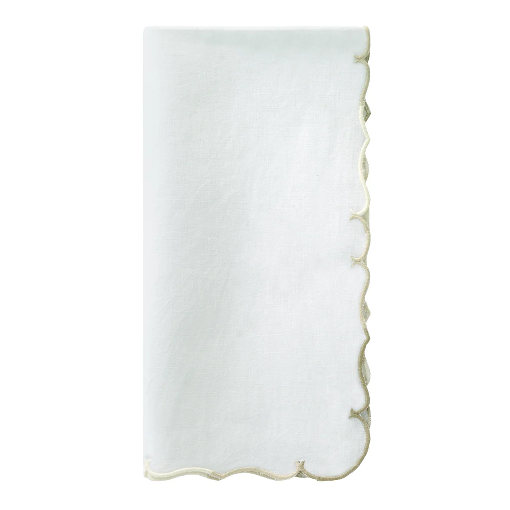 Firenze Scalloped Ombre Napkins- 4pk