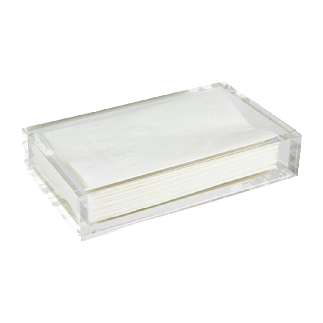 Acrylic Bathroom Nap Tray- Clear