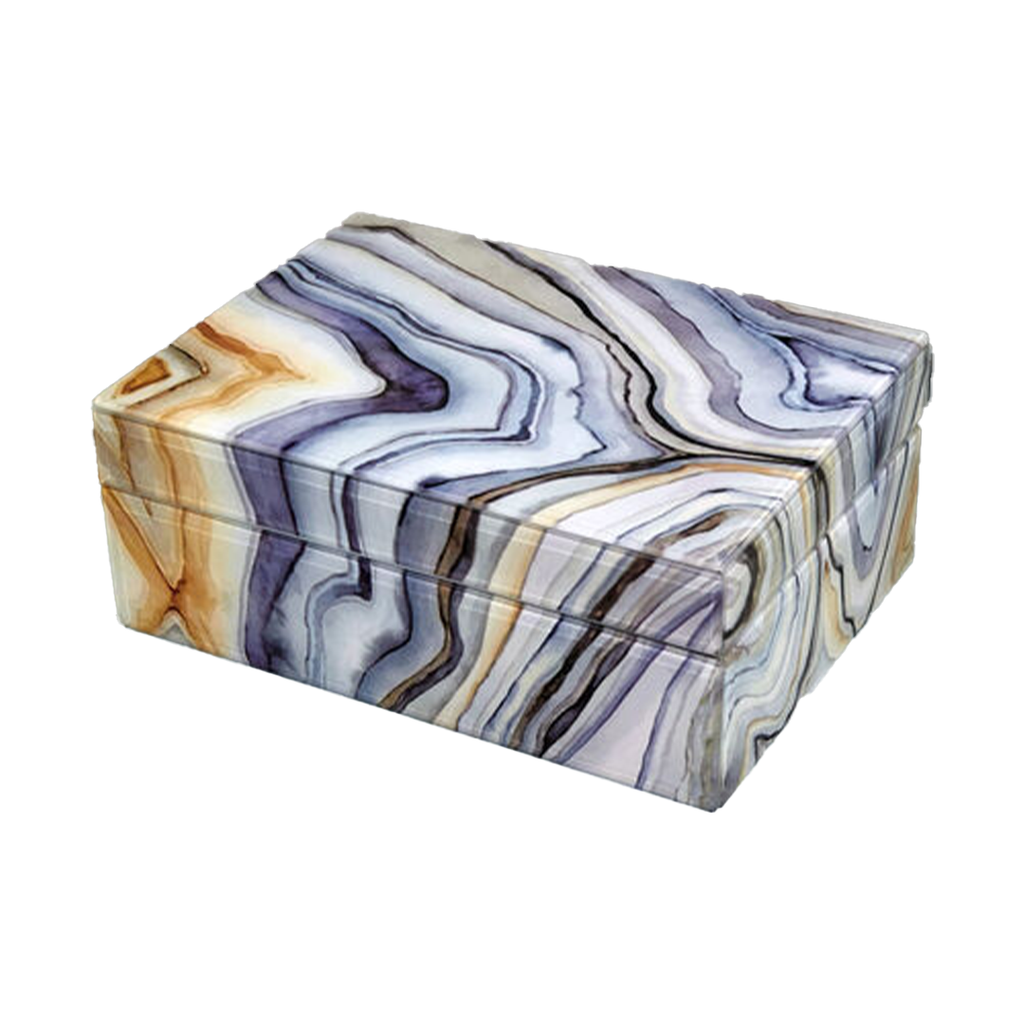 Marble Box Sm- Grey