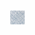 Greek Key Blue Cocktail Napkins