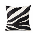 Zebra Cowhide Pillow