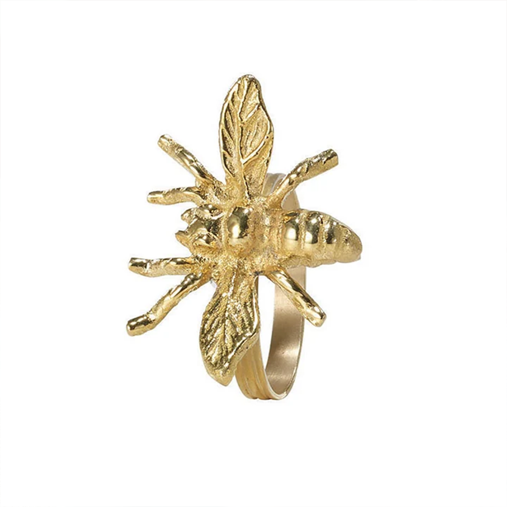 Bee Gold Napkin Ring