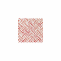 Greek Key Red Cocktail Napkins