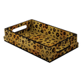 Vanity Tray in Leopard