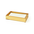 Acrylic Bathroom Nap Tray- Gold
