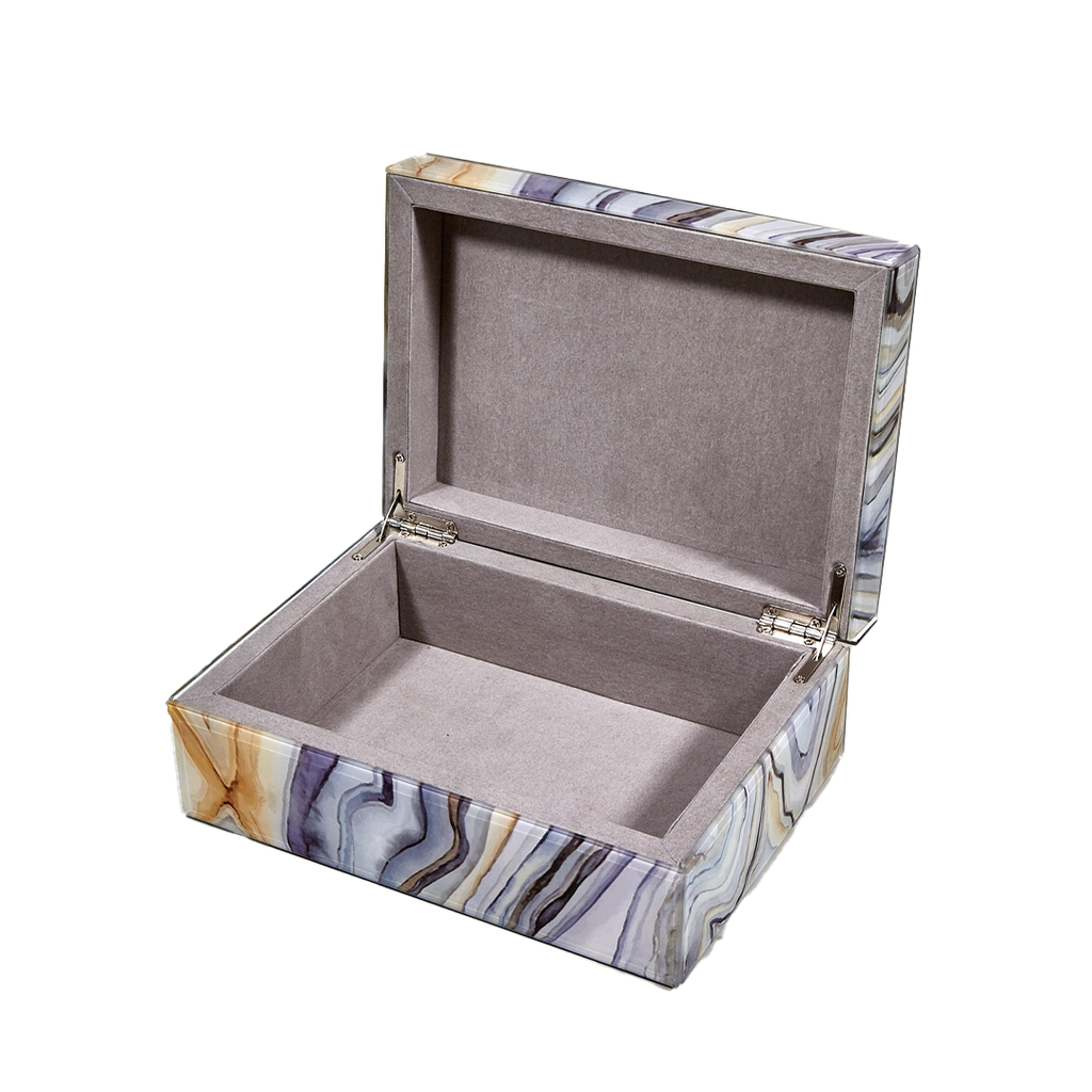 Marble Box Sm- Grey