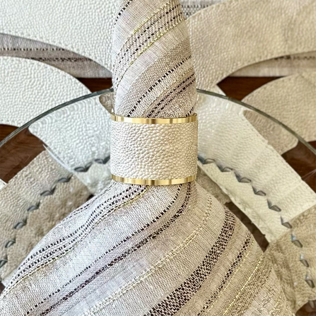 Stingray Vinyl Napkin Rings