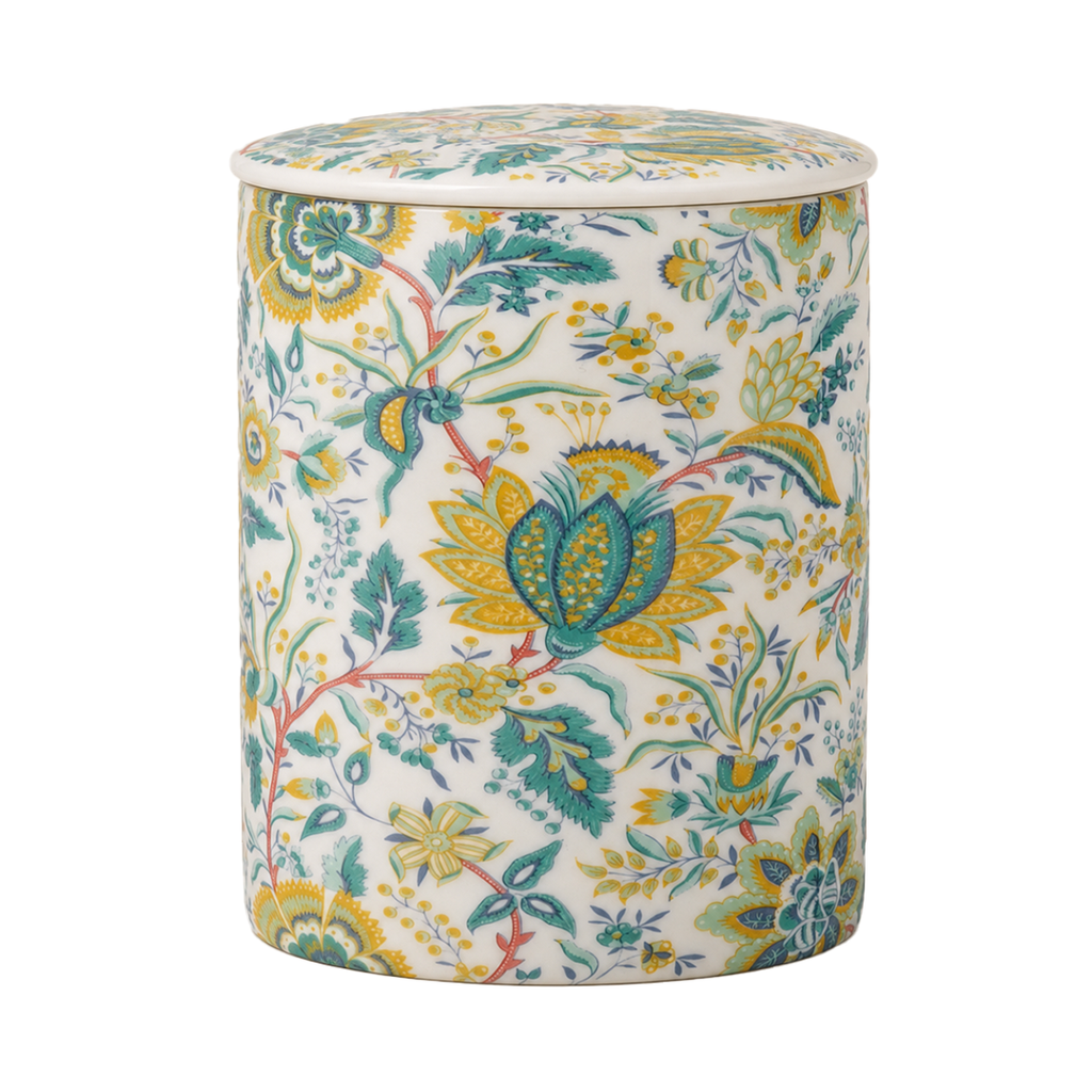 Lidded Ceramic Soy Candle