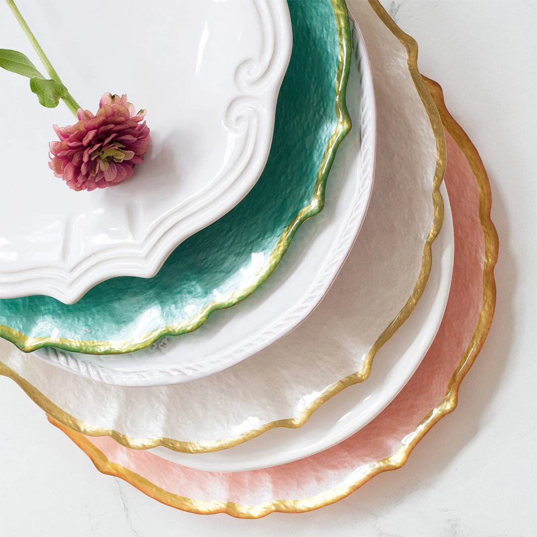 Baroque Pink Charger (Set of 4)