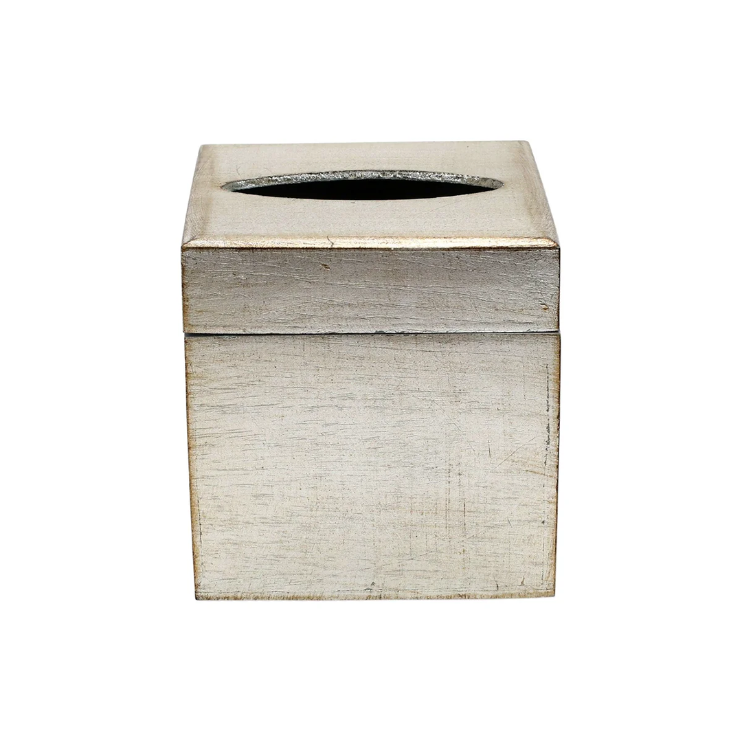 Florentine Platinum Tissue Box