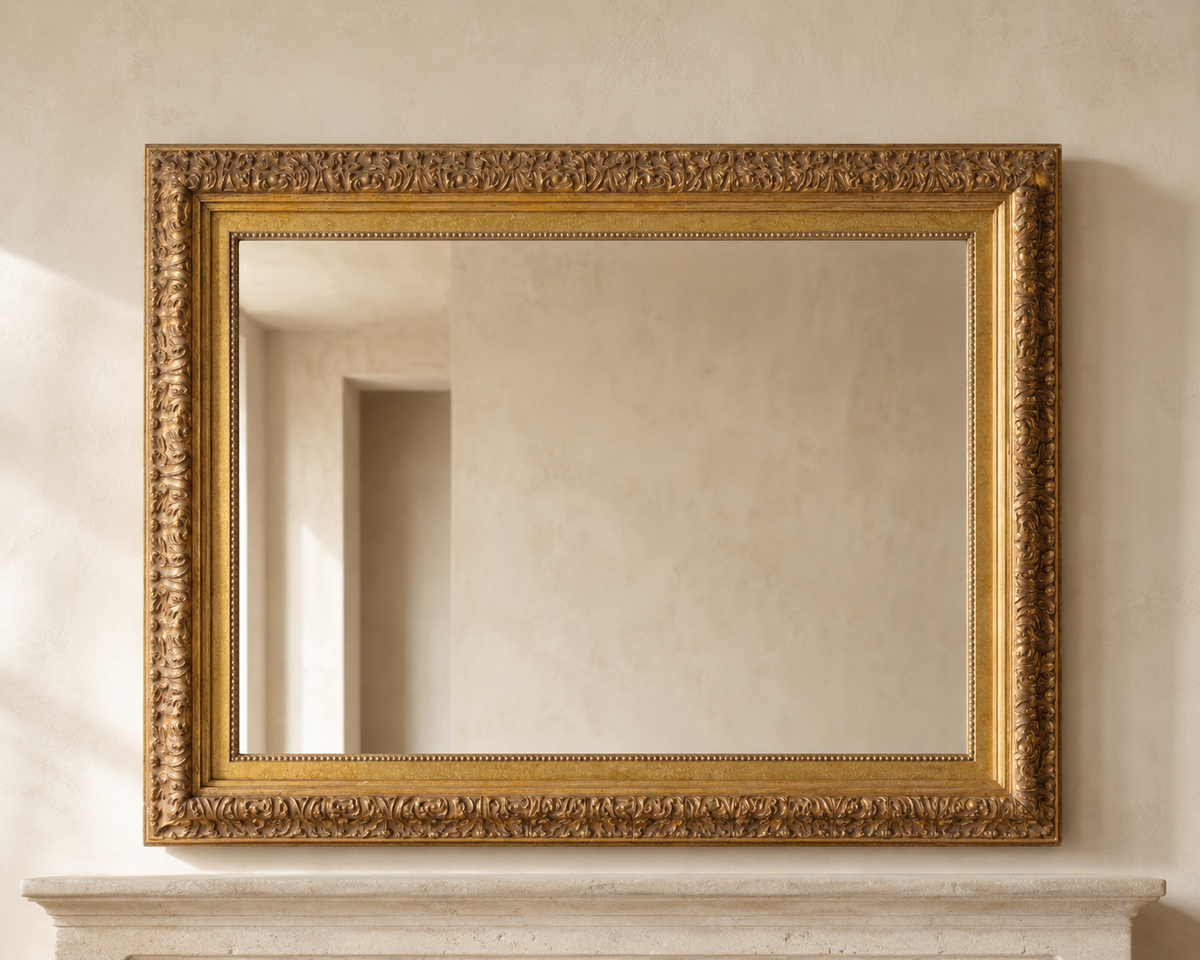 Varenne Acanthus Giltwood Mirror