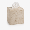 The Avignon Travertine Tissue Box Cover