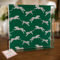 Scalamandré Leaping Cheetah Acrylic Tray- 15”