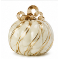 Crème Dorée Handblown Glass Pumpkin — Grande