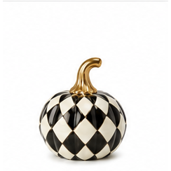 Noir et Ivoire Harlequin Pumpkin — Petite