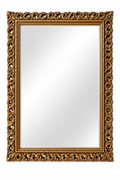 Baroque Carved Wood Acanthus Mirror
