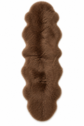 Alpine Sheepskin Runner — Terre d'Ombre