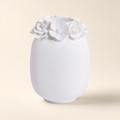 Tuileries Floral-Rim Bone China Vase