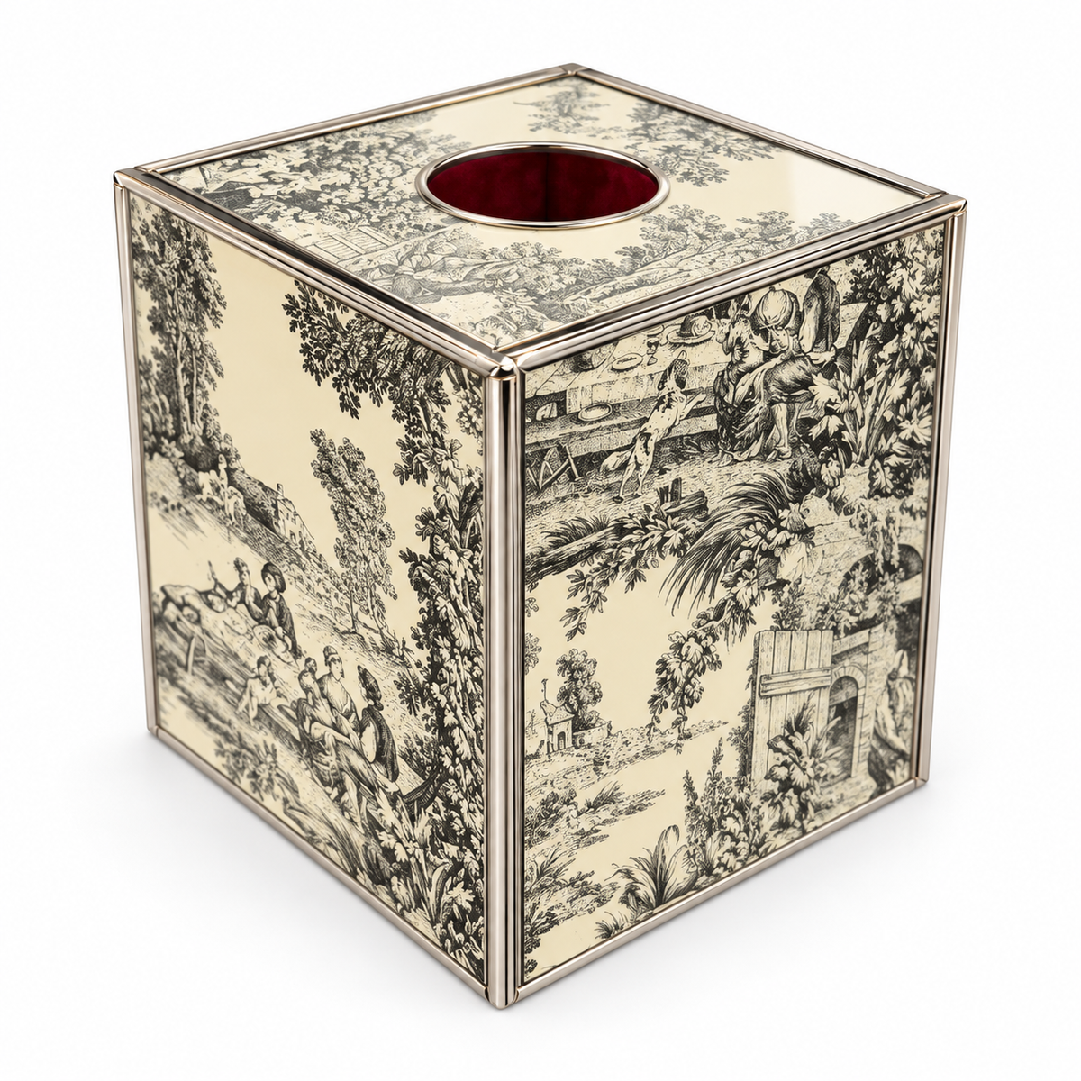 Toile Noire Tissue Holder