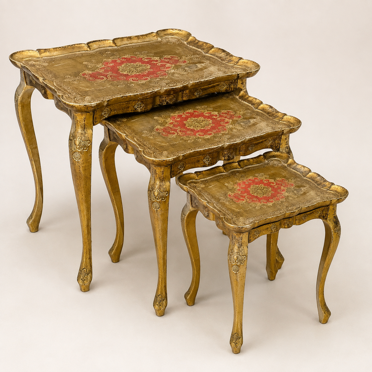 Palazzo Rosso Venetian Nesting Tables — Set