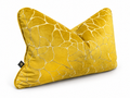 14"x22" Aurélie Golden Mosaic Lumbar Pillow