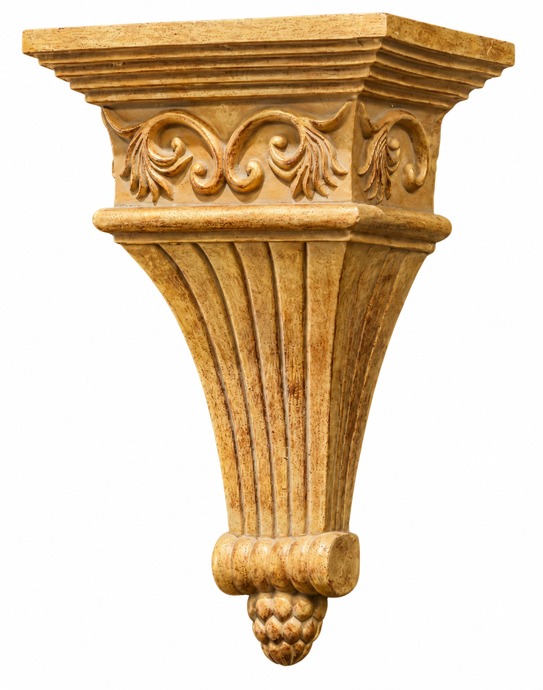 Montreuil Acanthus Wall Bracket Shelf (Set of 2)