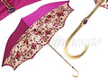 Fuchsia Floral Double Canopy Umbrella