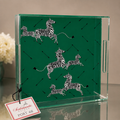 Scalamandré Leaping Zebra Acrylic Tray- 15”