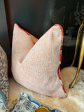 Rosalie Blush & Coral Pillow — 22"