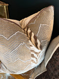 Montagne Argent Pillow 24"