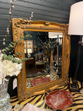 The Aurélie Carved Wood Mirror