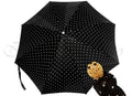 Polka Dot Jewel Folding Umbrella