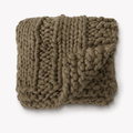 Chamonix Braided Throw — Sable