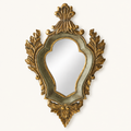 Villandry Green & Gilt Accent Mirror