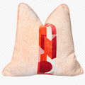 Mosaïque Corail Pillow