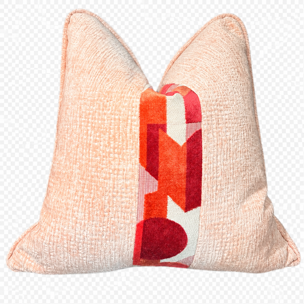 Mosaïque Corail Pillow