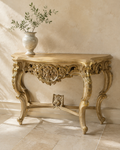 Vallière Gilded Rococo Console